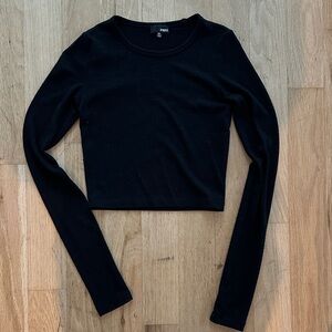 Wilfred Free Black Long Sleeve Tee XS